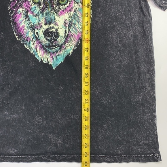 Bird Black 4th & Rose Mystic Wolf Tshirt XXL - Picture 4 of 6